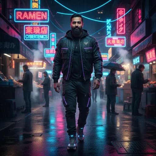 Cyberpunk AI Photos 4