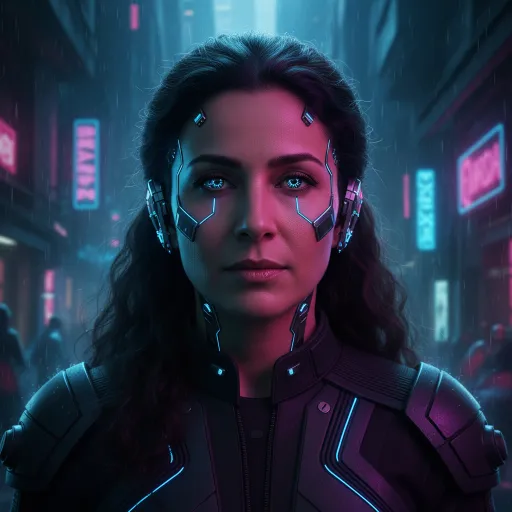 Cyberpunk AI Photos 5