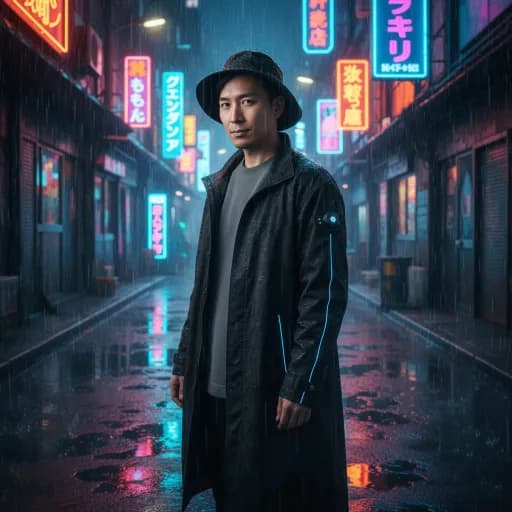 Cyberpunk AI Photos 9