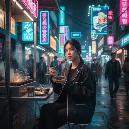 Cyberpunk AI Photos 13