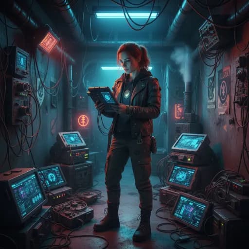 Cyberpunk AI Photos 14